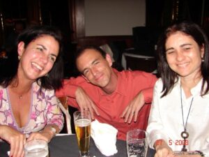 Claudia Malabarba, Max e Ana Maria Ribeirão, durante o VI SBPV (2008)